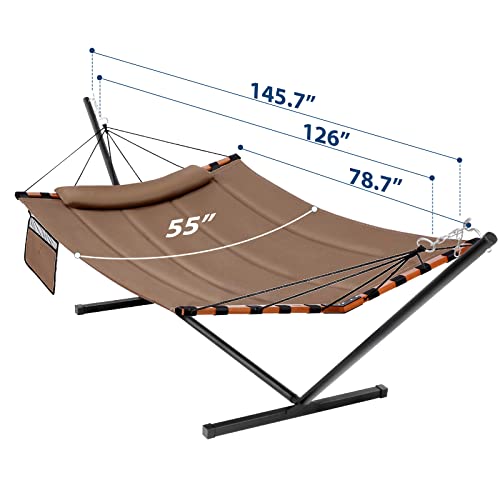 12FT 2 Person Hammock with Stand V