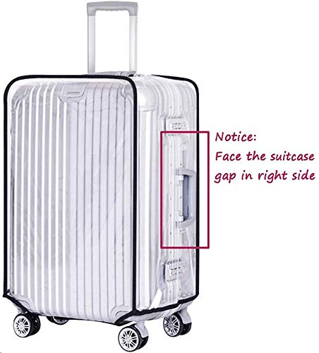 Luggage Protector Suitcase Cover PVC Waterproof Travel Suitcase Fits Most to 30"(30"