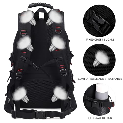 Nerlion 40L Hiking Backpack Travel Backpack for Men Women Camping Waterproof Outdoor Hiking Daypack Lightweight Backpack