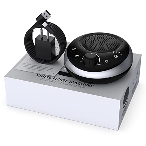 Sound Machine Loud White Noise Machine Nonstop Brown Noise Sleep Machine 30 Soothing Sounds for Baby Kids Adults Pink Noise Sounds Machine 36