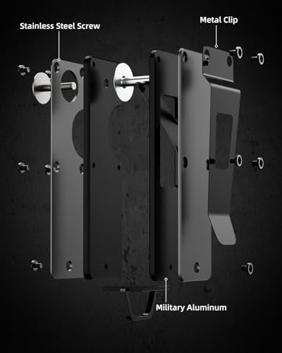 Key Organizer Compact Key Holder Metal Key Chain Minimalist key case key holder for keychain Secures 1