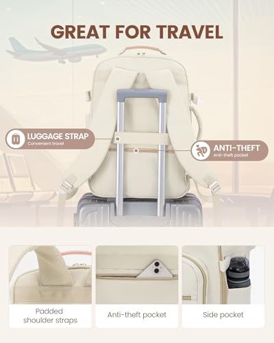50L Travel Backpack Flight Approved Carry on Backpack