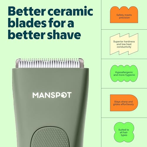 Manscape Groin & Body Hair Trimmer for Men & Women