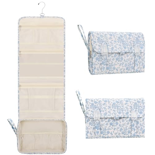 Travel Toiletry Bag with Hanging Hook