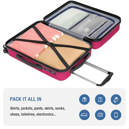 Carry On Luggage 22x14x9 Airline Approved