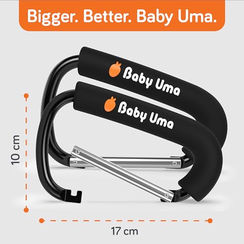 XL Stroller Hooks for Bags (2 Count)