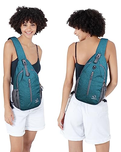 Crossbody Sling Backpack Sling Bag Travel Hiking Chest Bag Daypack