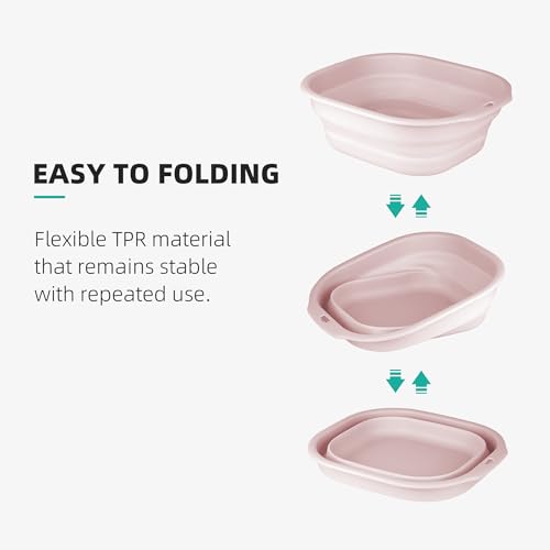 2 Pack Collapsible Wash Basin Set (2 Count)