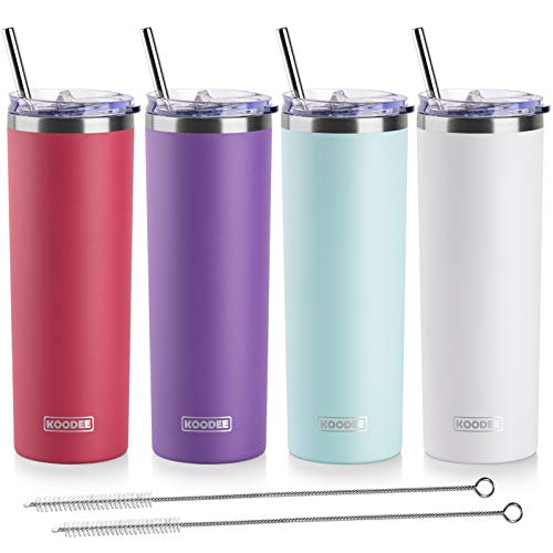 20 oz Tumbler with Lid and Straw