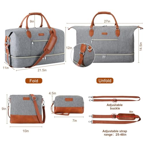 Weekender Bag for Women (3 Count)