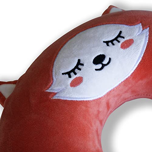 Cartoon Headrest & Neck Pillow for Kids Boys & Girls