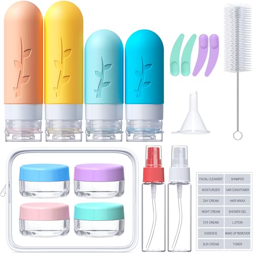 18pack Travel Bottles for Toiletries (18 Count)