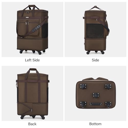 Expandable Luggage Bags for Travel Collapsible Suitcase with Wheels