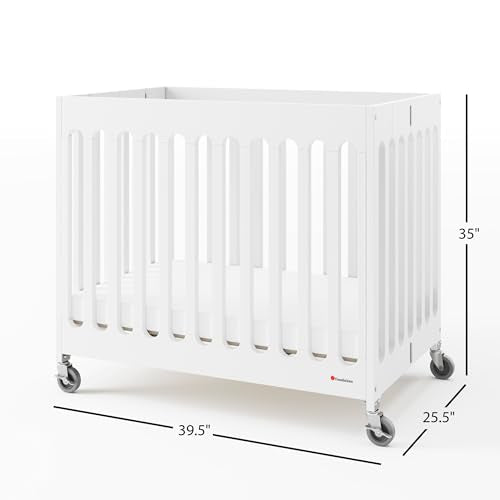 Boutique Folding Hotel Crib and Sheet Bundle