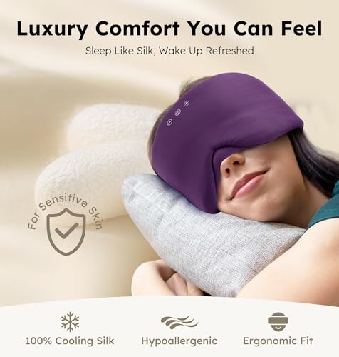 Luxury Bluetooth 5.4 Sleep Mask for Adults