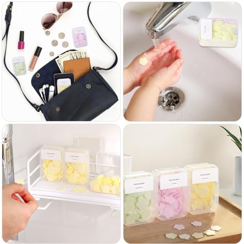 300pcs Portable Hand Washing Soap Sheets