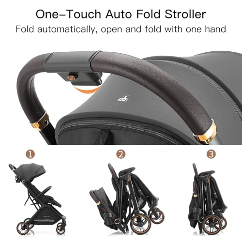 Gravity Folding Baby Stroller