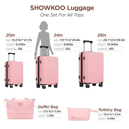 5pcs Luggage Set (5 Count)