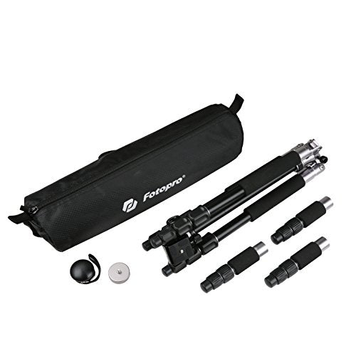 Camera Tripod 55 Inch Aluminum Ball Head Quick Release Plate Professional Camera Tripod for Travel Tripod Max Load Up to 17.6lbs