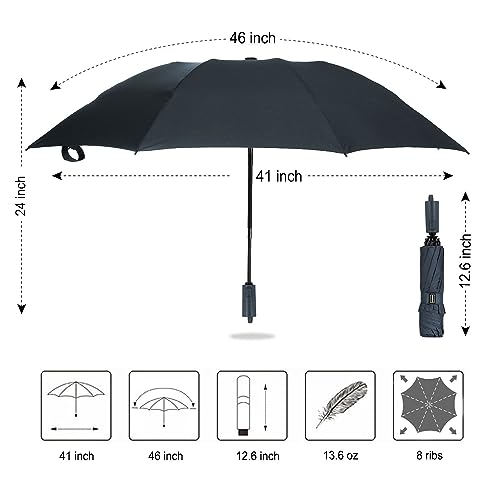 Umbrella Compact Inverted Folding Umbrellas Auto Open Auto Close
