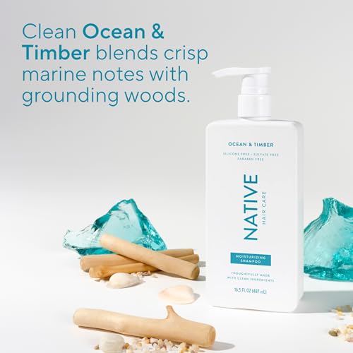 Ocean & Timber Shampoo and Conditioner Contain Naturally Derived Ingredients (16.5 Fl Oz)