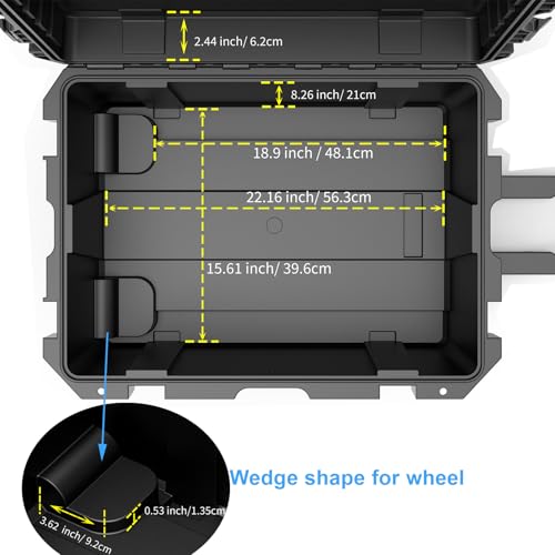 27" Waterproof Hard Case with Foam
