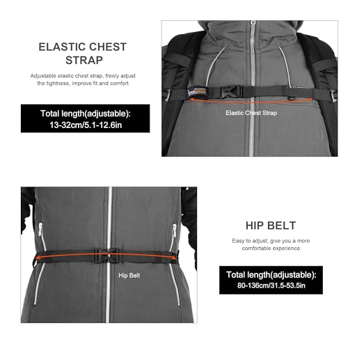25 30L Lightweight Hiking Backpack