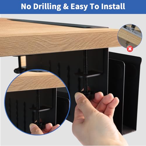 2 Tier Desk Side Storage