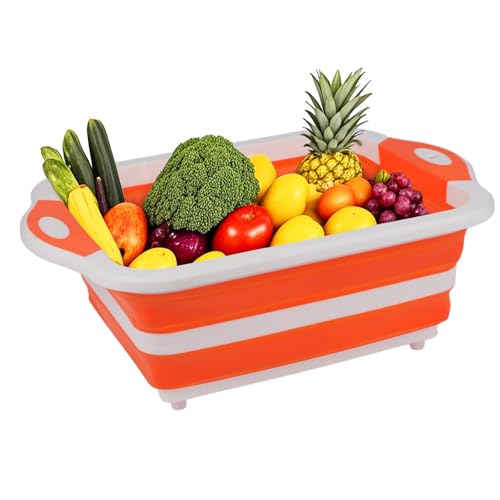 Collapsible BBQ Prep Tub