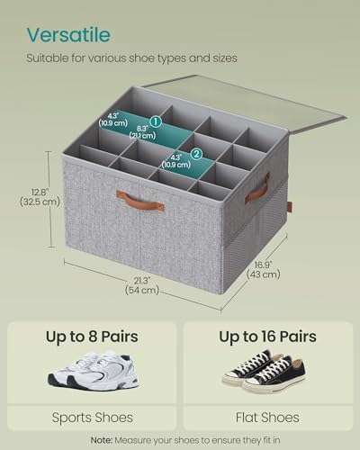 Shoe Organizer for Closet (2 Count)