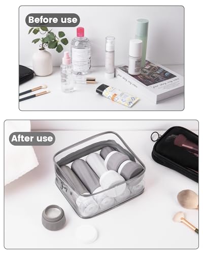 Travel Bottles for Toiletries 8 Pack (8 Count)
