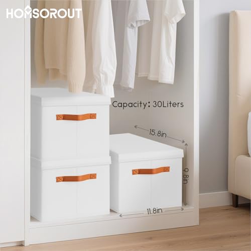 Storage Bins with Lids (5 Count)