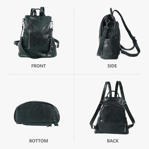 Women Backpack Purse PU Leather Anti