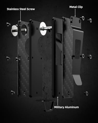Key Organizer Compact Key Holder Metal Key Chain Minimalist key case key holder for keychain Secures 1