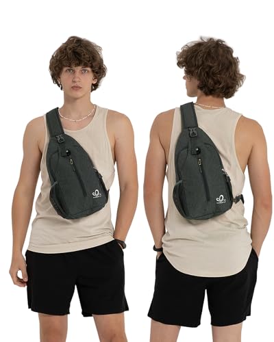 Crossbody Sling Backpack Sling Bag Travel Hiking Chest Bag Daypack