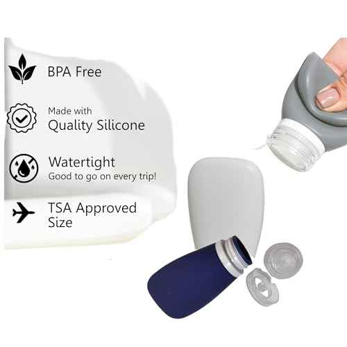 Travel Bottles for Toiletries (2 Count)