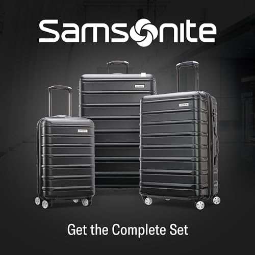 Omni 2 28 Inch Large Checked Hardside Luggage with 360° Spinner Wheels