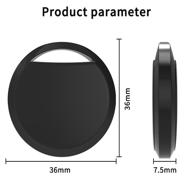 Air Tracker Tags 4 Pack Smart Tag Bluetooth Trackers Work with Apple Find My (4 Count)