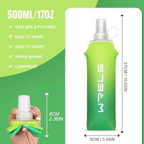 Collapsible TPU Soft Flask (2 Count)