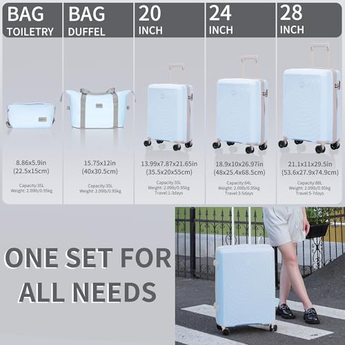 Luggage Sets 5 Piece (5 Count)