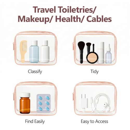 TSA Approved Toiletry Bag (3 Piece)