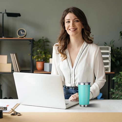 20oz Tumbler with Straw and Brush
