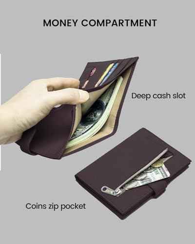 RFID Passport Holder Travel Wallet for Women