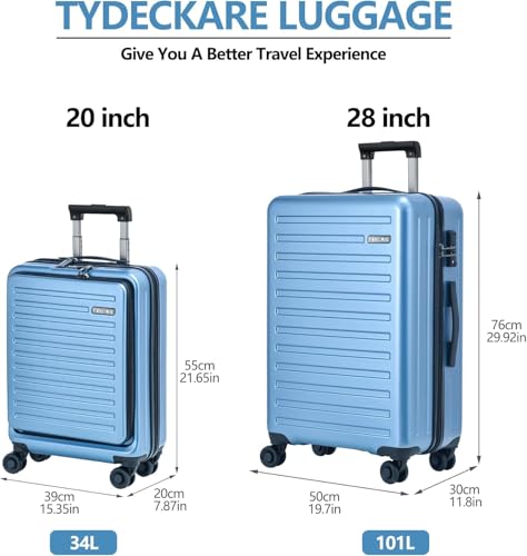2pcs 20 28" Luggage Set (2 Count)
