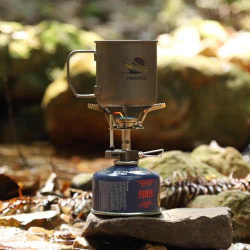 Torch Camping Stove with Piezo Ignition Portable Gas Stoves