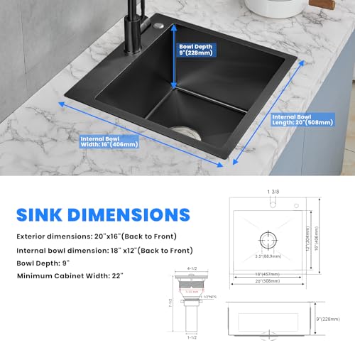 20 Inch Kitchen Sink