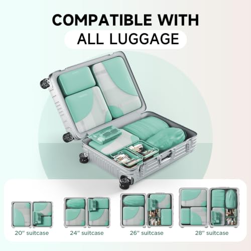 11 Set Packing Cubes for Travel (11 Count)