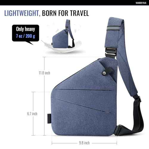 Anti Theft Crossbody Bag