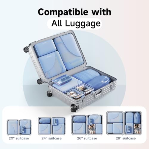 Packing Cubes for Travel (9 Count)