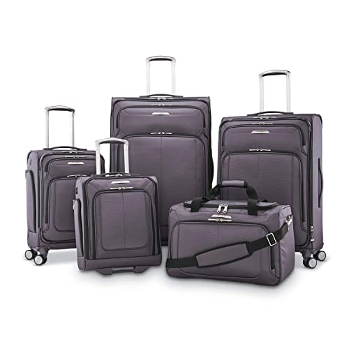Solyte DLX Softside Expandable Luggage with Spinner Wheels